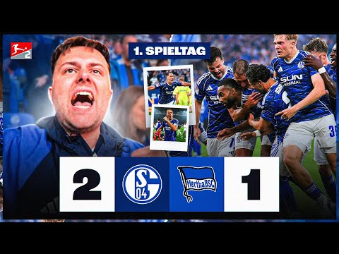 ESCALATION at the OPENING MATCH 😍🔥 Schalke 04 vs Hertha BSC STADIUM VLOG 🔥