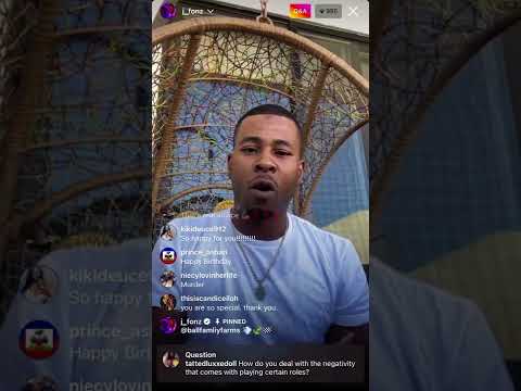 J Alphonse Nicholson " LIL MURDA" discusses how he handles negative comments.  #pvalley