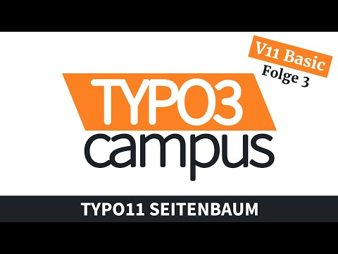 TYPO3 11 Grundkurs: Folge 3 - Der Seitenbaum