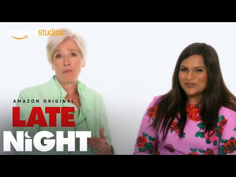 Thumbnail of the video: Emma Thompson and Mindy Kaling Read Nice Tweets