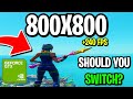 Stretched Resolution For Low End PC in Season 7! l 800x800 Res (BOOST FPS & REMOVE DELAY)