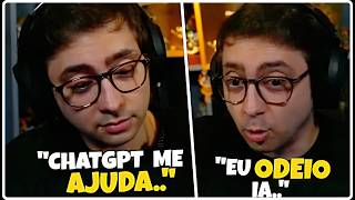 ALANZOKA INTERAGINDO COM IA E FICANDO REVOLTADO !!