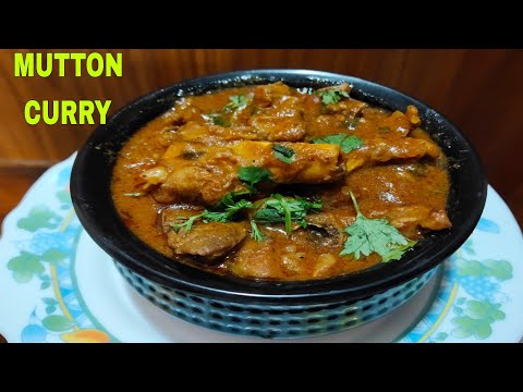 Caril de carneiro / Curry de carneiro saboroso em receita de carneiro telugu