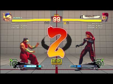 SSF4 AE 2012 Ranked Match - WH Psycho (C.Viper) Vs Hideo117 (Yun)