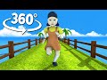 VR 360 Video - Squid Game Creepy Doll Chase in VR