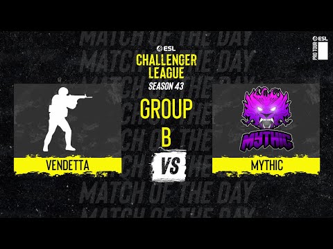 Vendetta vs. Mythic - Map 3 [Mirage] - ESL Challenger League Season 43 - NA - Group B