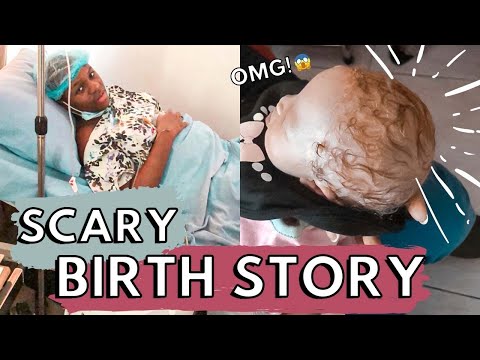 My SCARY C Section Birth Story In A Nigerian Hospital!