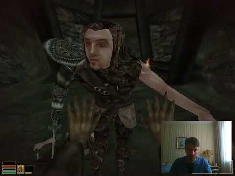 Lets play TES 3 Bloodmoon Hardcore Adventure (24) Tombs of Skaalara pt.1