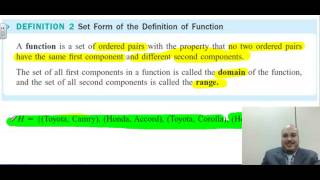 Math 140 Section 2.1 : Functios - Lecture
