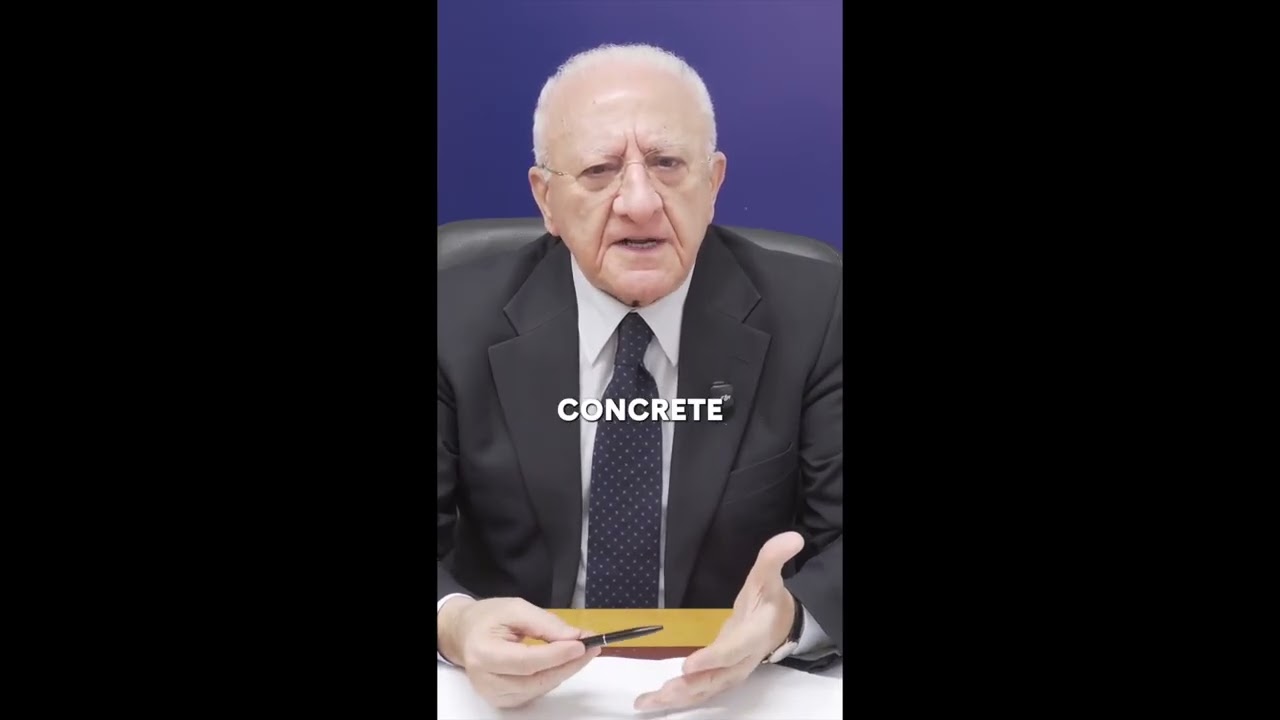 DE LUCA: "TRUMP DICE CHE SIAMO IN MANO AI PAZZI: SI È VISTO ALLO SPECCHIO"