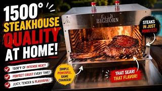 Tomahawk Steak Cooked on the Big Horn Infrared Grill | Restaurant Results!
