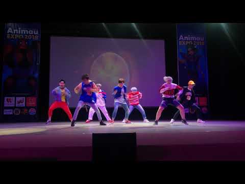 BTS (방탄소년단) - 'DNA'' dance cover by The Cypher Team (Feat. Boy's Day) @ ANIMAU EXPO 2018