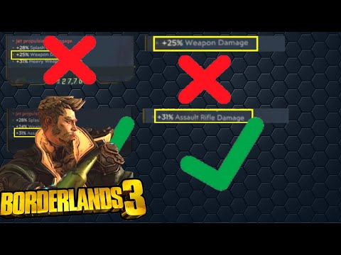 ONE SIMPLE TRICK TO GET MAX DAMAGE OUT OF ZANE (25% WEAPON DAMAGE IS NOT GOOD) BORDERLANDS 3