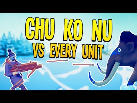 TABS - CHU KO NU vs EVERY UNIT in Totally Accurate Battle Simulator