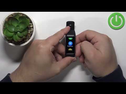 How to Adjust Screen Brightness in Amazfit Band 2?