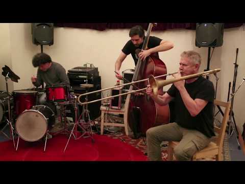 James Ilgenfritz / Steve Swell / Gino Robair - at Douglass St Music, Brooklyn - Oct 16 2013