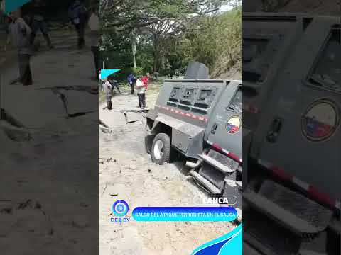 Atentado "demencial" en el Cauca 🚨🚨 #cauca #noticias #colombia #popayan