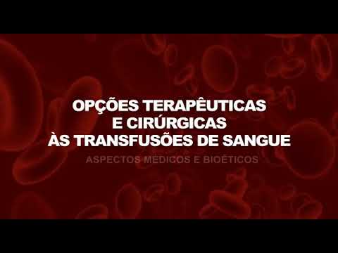 PALESTRA DE ATUALIZAÇÃO MÉDICA - OPÇÕES TERAPÊUTICAS E CIRÚRGICAS ÀS TRANSFUSÕES DE SANGUE