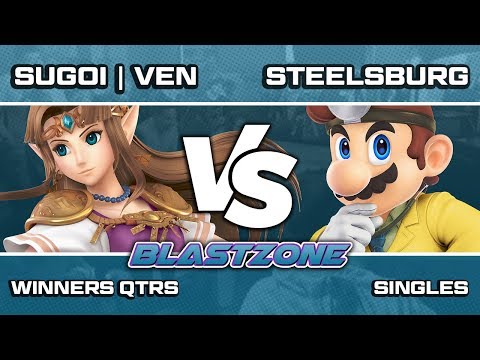 PSG Blastzone: Sugoi | Ven (Zelda) vs Steelsburg (Dr. Mario) - Winners Qtrs