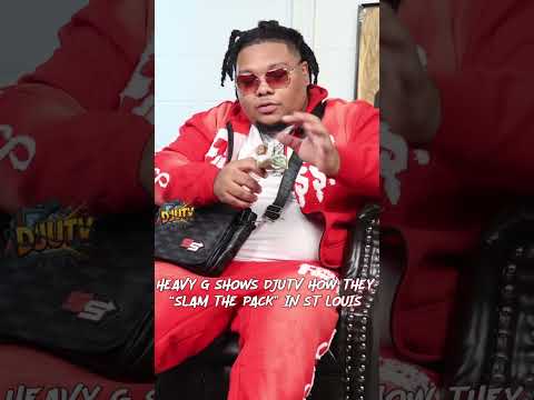 Heavy G showing us how they get down in St. Louis! #SlamingThePack 💊