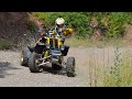 Riding WIDE OPEN On Dirt Roads YAMAHA BANSHEE 350