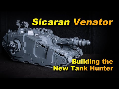 Building the NEW Sicaran Venator Tank Hunter for Horus Heresy