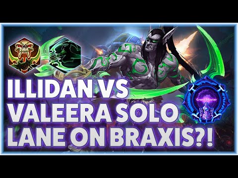 Illidan Hunt - ILLIDAN VS VALEERA SOLO LANE ON BRAXIS?! - Grandmaster Storm League
