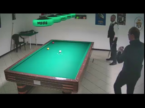 Live stream di biliardo club viterbo Lopetuso-Adiletta