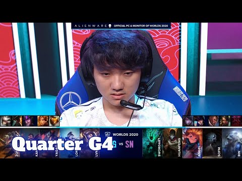 SN vs JDG - Game 4 | Quarter Finals S10 LoL Worlds 2020 PlayOffs | Suning vs JD Gaming G4 full game