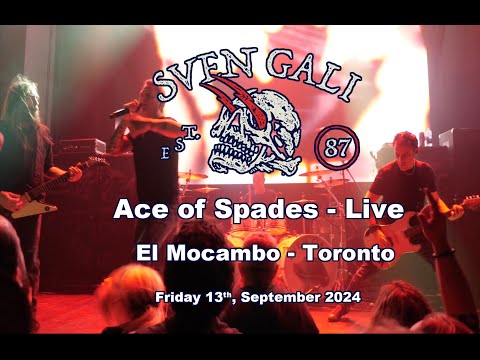 Sven Gali - Ace of Spades - Live at the El Mocambo