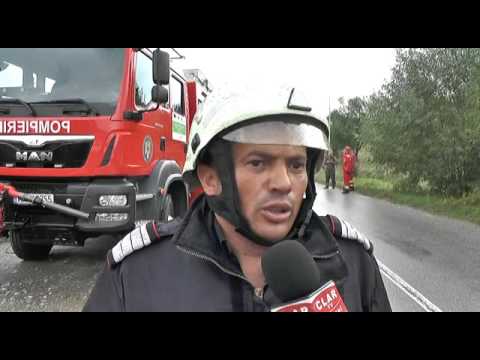 Casa în flăcări la Mihaesti