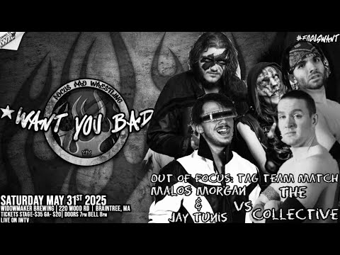 Focus Pro Wrestling : OUT OF FOCUS : Malos Morgan & Jay Tunis vs The Collective