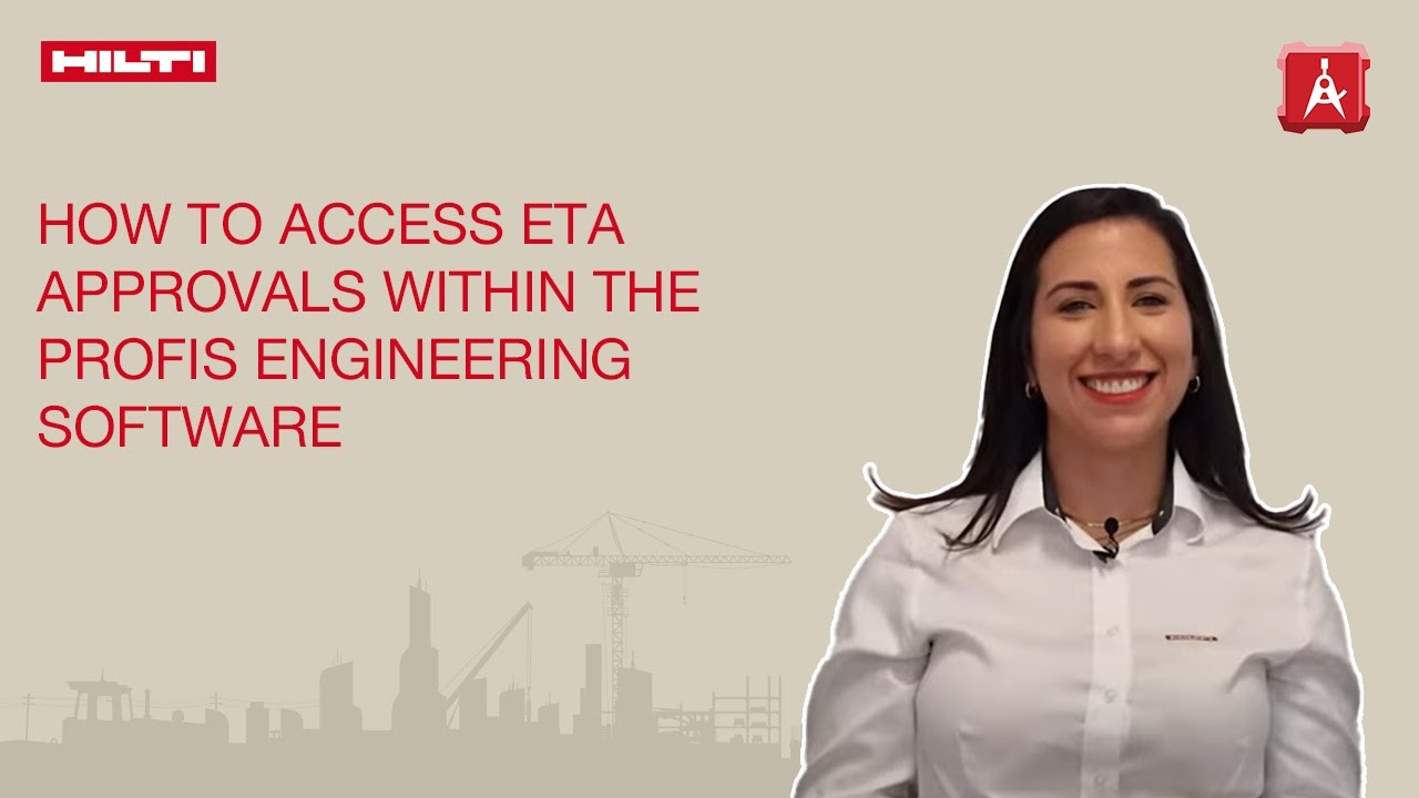 How to access ETA approvals within the PROFIS Engineering software