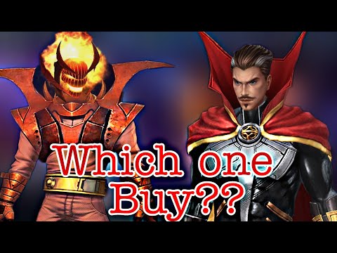 Dormammu and Doctor Strange Uniform Review - Marvel Future Fight