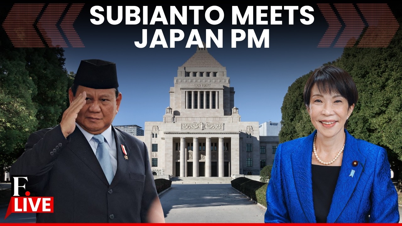 Japan LIVE: Indonesian President Subianto Meets Japan's PM Sanae Takaichi in Tokyo | N18G