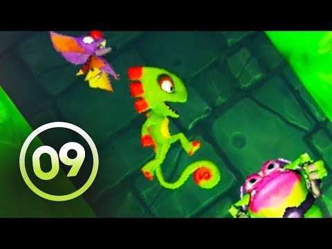 Yooka-Laylee and the Impossible Lair 100% Walkthrough Part 9 - Hazard Hanger