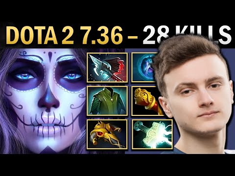 Muerta Gameplay Miracle with 28 Kills and Mjolnir - Ringmaster Dota 2