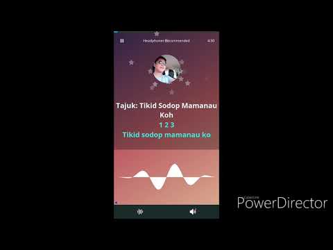 Tikid sodop mamanau koh- Janting Sajin