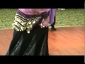 Bellydance Purple Top Lady Revision