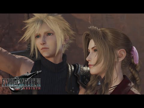 "Aerith and Cloud take a selfie" Cutscene - Final Fantasy VII Rebirth