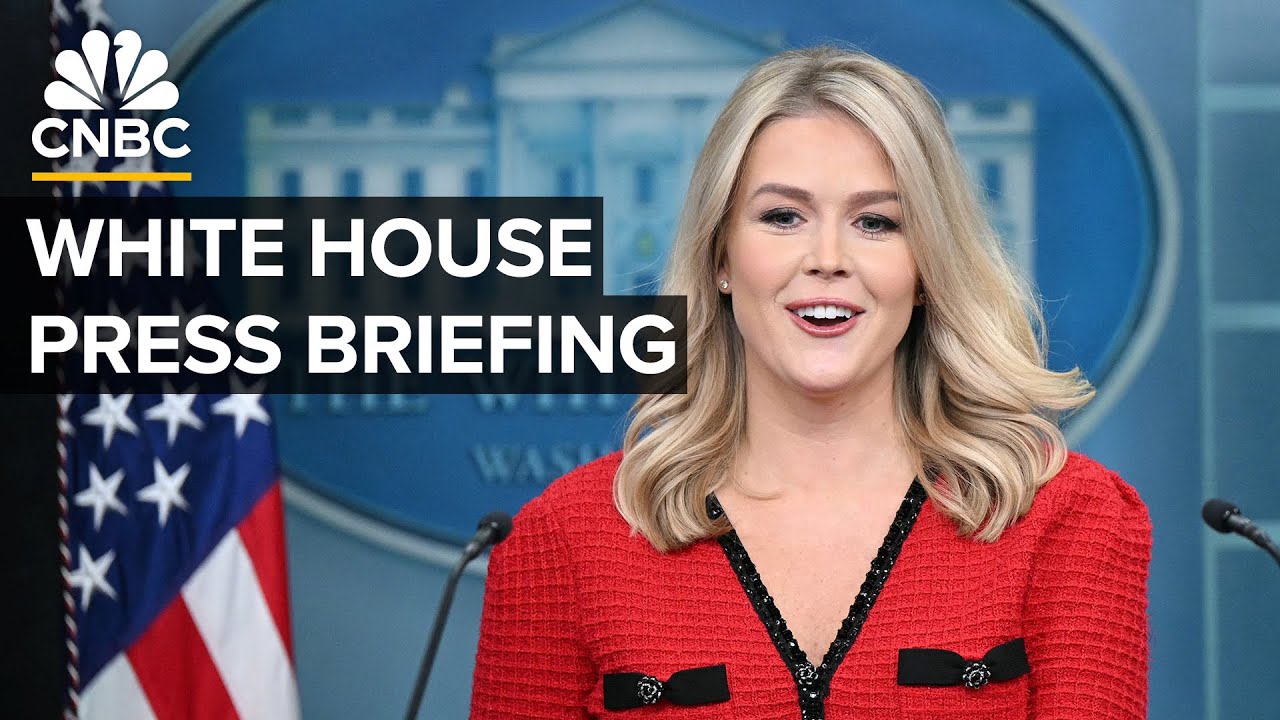 LIVE: White House press secretary Karoline Leavitt holds a briefing with reporters — 3/5/2025