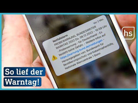 Gut oder schlecht? Wie der Warntag in Hessen lief | hessenschau