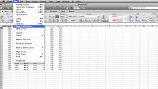 How to Save Excel File as a CSV File