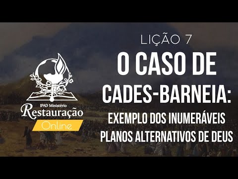 O PROJETO DIVINO PARA CADA SER HUMANO - LIÇÃO 7 - 03/05/2020