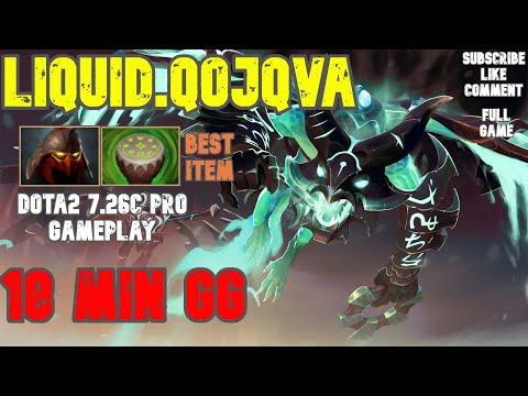 WTF!!! Liquid.Qojqva mid visage Immortal One Push Game Finish Pro gameplay