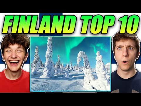 Americans React to Top 10 Beautiful Places to Visit in Finland