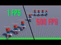 Roblox FPS Comparaison 2