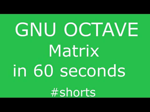 GNU Octave Hello World Shorts