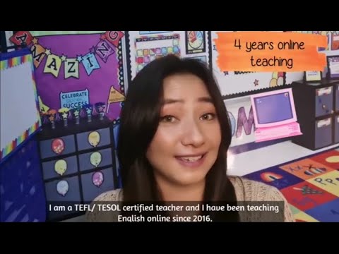 Self Intro Video for Online Teachers ESL
