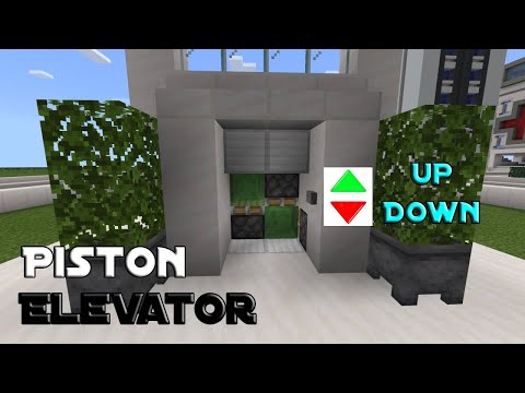 HOW TO MAKE AN ELEVATOR In Minecraft (EASY)
